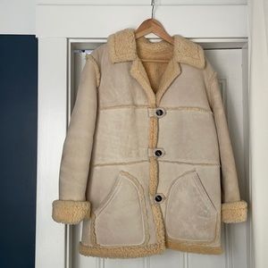 Women’s Vintage genuine Shearling Coat